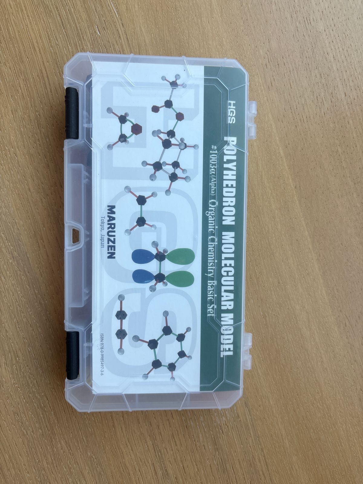 HGS Polyhedron Molecular Model #1003g (Alpha) Organic Chemistry Basic Set