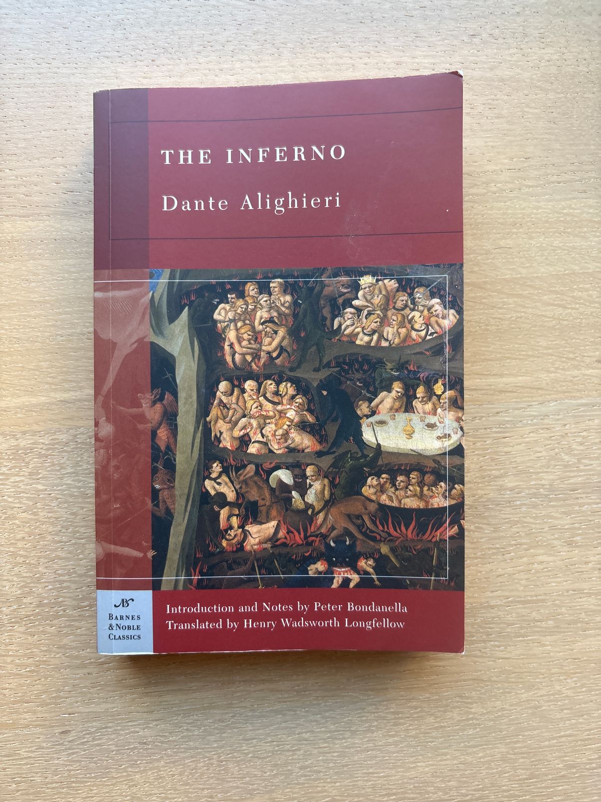 The Inferno by Dante Alighieri, Barnes & Noble Classics Edition