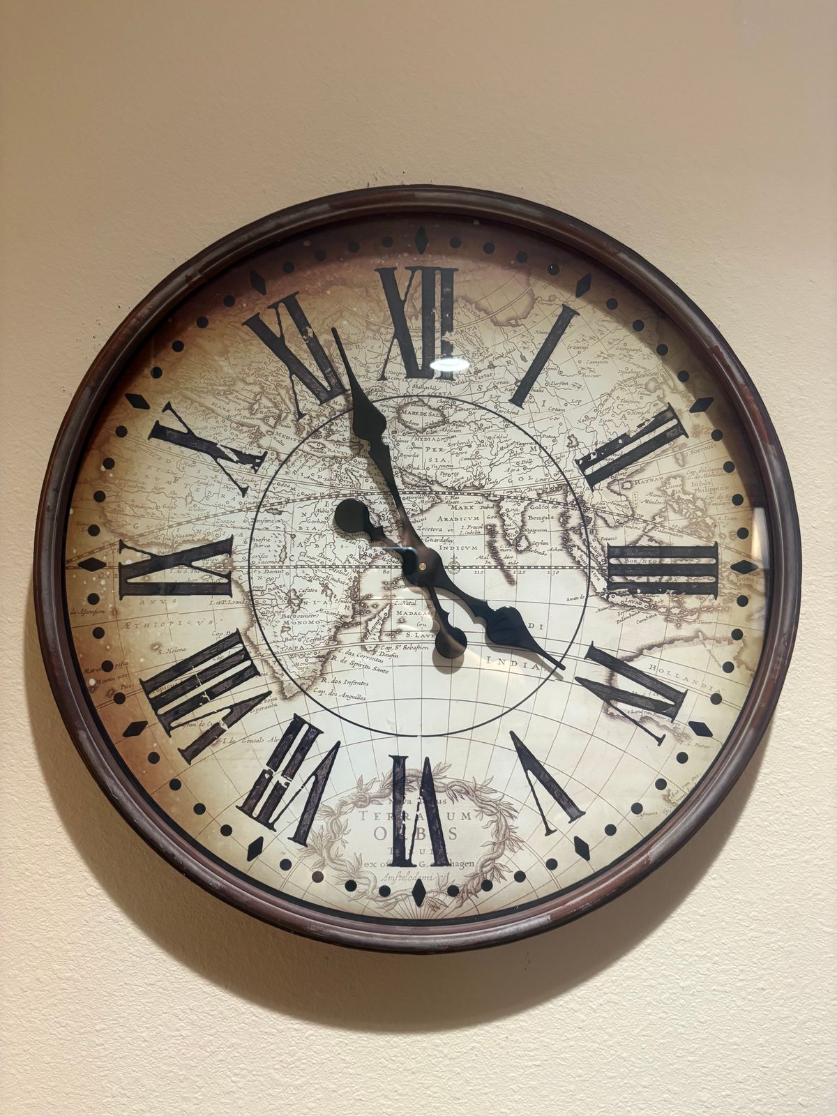 Large Decorative Wall Clock