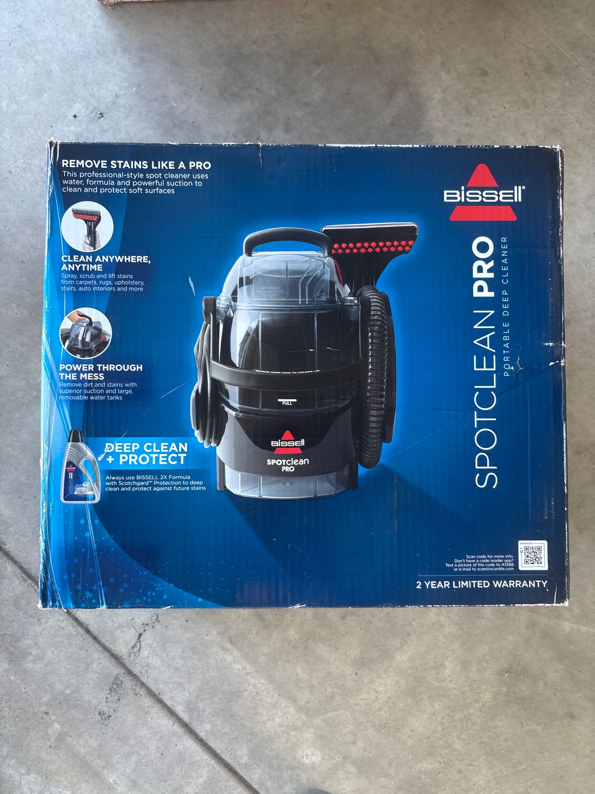 Bissell SpotClean Pro Portable Deep Cleaner