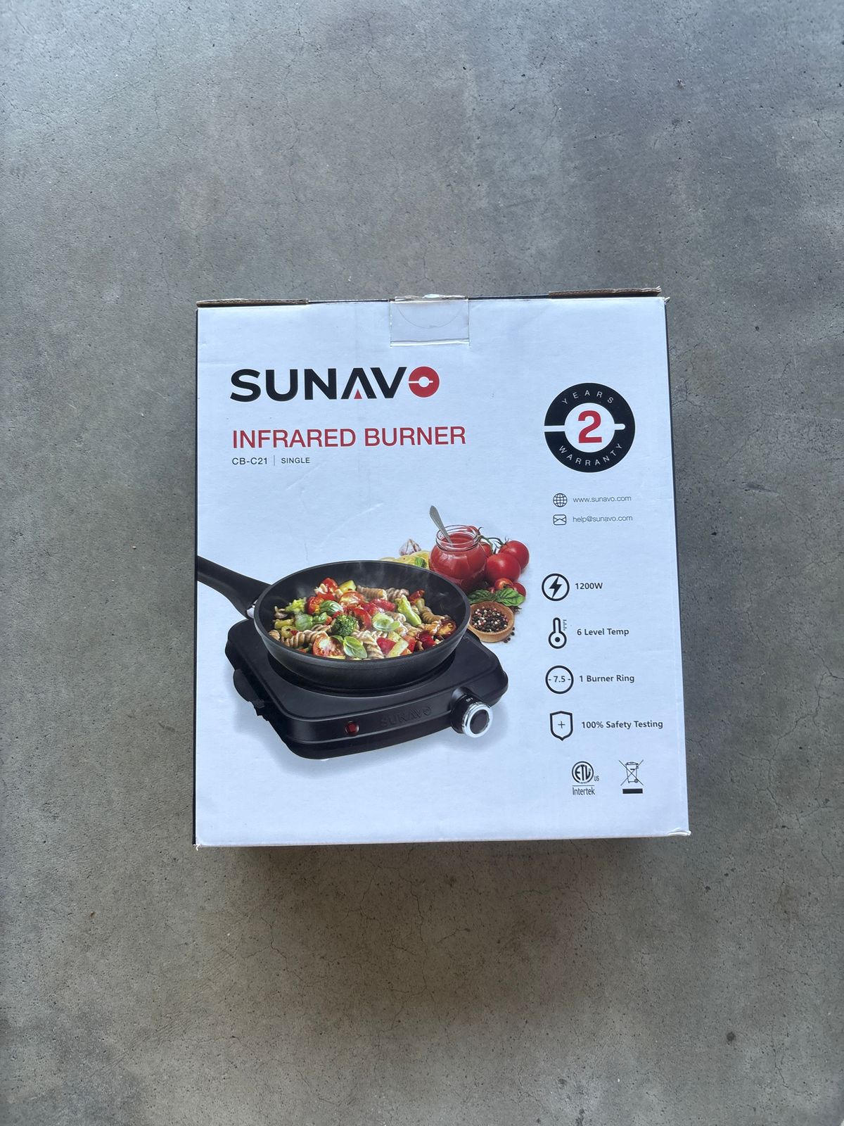 SUNAVO Infrared Burner CB-C21
