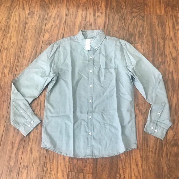 Express Long Sleeve Button-Down Shirt